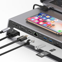 Type-C to HDMI VGA hub11 All In One Docking Station