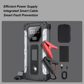 Car Jump Starter 12V Power Booster Battery Booster Pack For Car Automotive Vehicle SUV RV Truck Smartphone Laptop