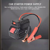 Car Jump Starter Portable Jump Starter Lithium Battery Jumper Box Battery Pack Quick Charging Automotive Booster withDouble USB