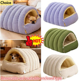 Winter Warm Pet Sleeping Nest Four Seasons Soft Cat Cave Bed Kitten Nest Kennel Pet Supplies For Cats Dogs Puppy