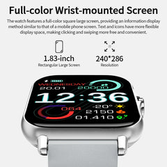 New Smartwatch BT Call Health&Sleep Monitoring 1.83''HD Screen Kids Smart Watch Waterproof Fashoin Sports Bracelet For Women Men