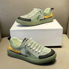 Green Men Casual Shoes Tennis Sneakers for Men Mesh Running Shoes Loafers Luxury Mens Shoe 2024 Spring Autumn Men's Sports Shoes