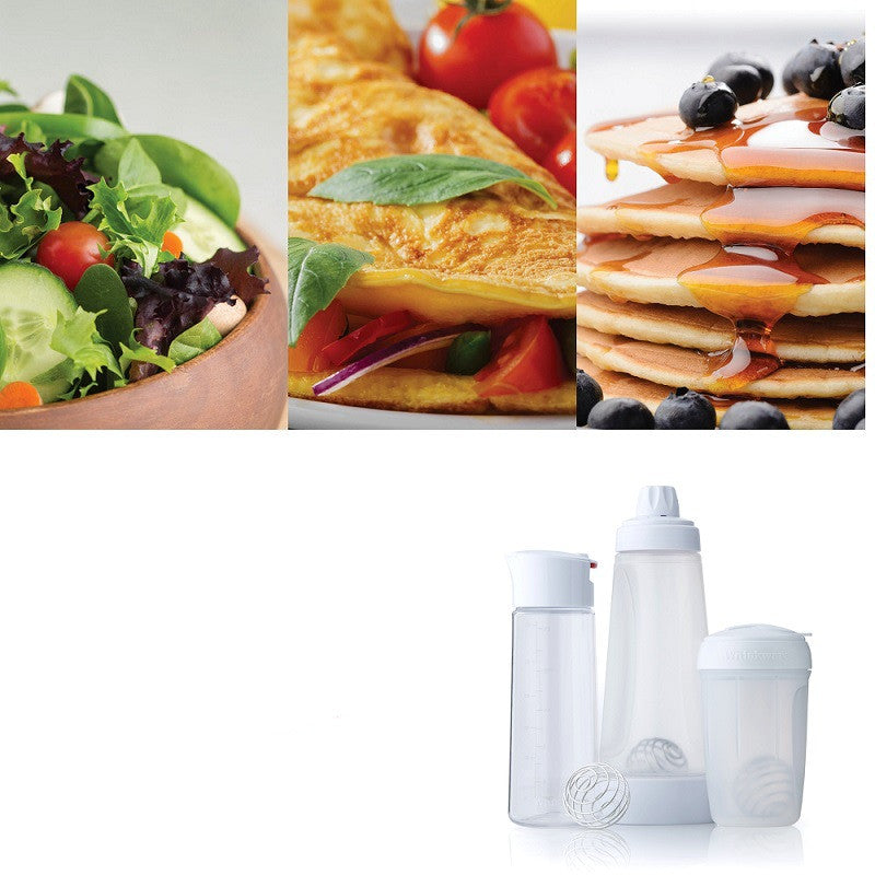 Small Pancake Batter Mixing Bottle Batter Bottle