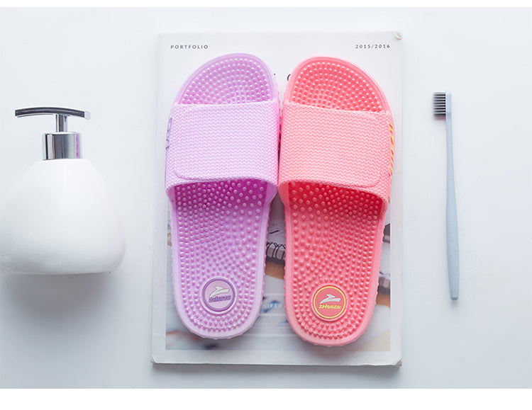 Bathroom massage slippers