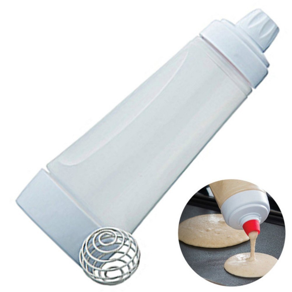 Small Pancake Batter Mixing Bottle Batter Bottle
