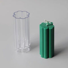 Four-leaf clover candle mould