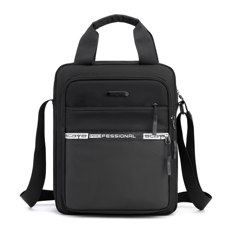 Men's Shoulder Bag New Nylon Crossbody Bag Fashionable Handbag Multi-functional Travel Business Briefcase