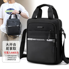 Men's Shoulder Bag New Nylon Crossbody Bag Fashionable Handbag Multi-functional Travel Business Briefcase