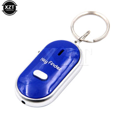Remote Control Key Finder Wireless Anti-lost Keychain Whistle Flash Remote Kid Bag Wallet Key Finder Locator Alarm