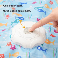 Interactive Electric Cat Toy with USB Charging, Long-Safe for All Cats - Hide-And-Seek Game，Durable Plastic Construction, for In