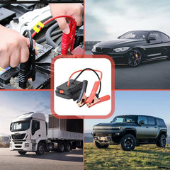 Car Jump Starter Portable Jump Starter Lithium Battery Jumper Box Battery Pack Quick Charging Automotive Booster withDouble USB