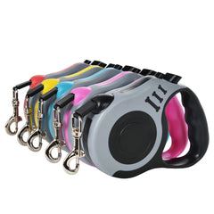 Dog Leash for Small Dogs Cat Automatic Retractable Durable Nylon Lead Puppy Outdoor Travel Walking Hiking Traction Rope 3m 5m