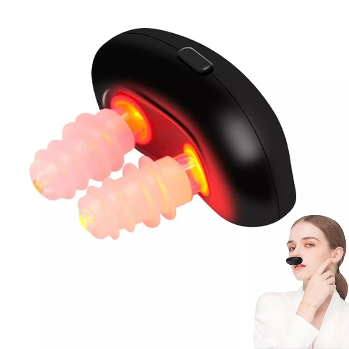 1Pcs/lot New Hot Smart Infrared Nasal Therapy Device Portable Infrared Intelligent Rhinitis Machine for Rhinifis and Allergy Sym
