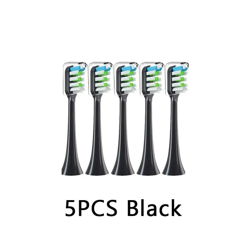Replacement Brush Heads for Xiaomi SOOCAS X3 X5 V1 X3U 5-10pcs Bristle Heads Electric Toothbrush Dupont Bristle Sealed Packed