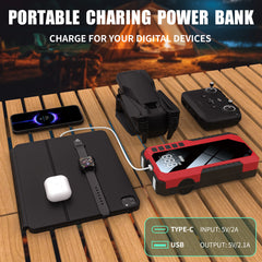 Manufacturer Car Jumper Starter with Tyre Inflator 5000A Lithium Battery Jump Starter for Cars Motorcycles Trucks