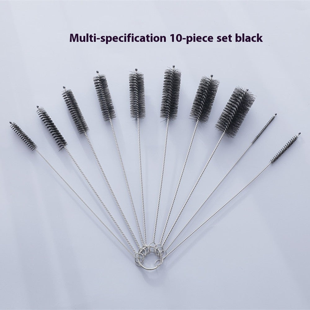 Nylon Cleaning Brush Set Stainless Steel
