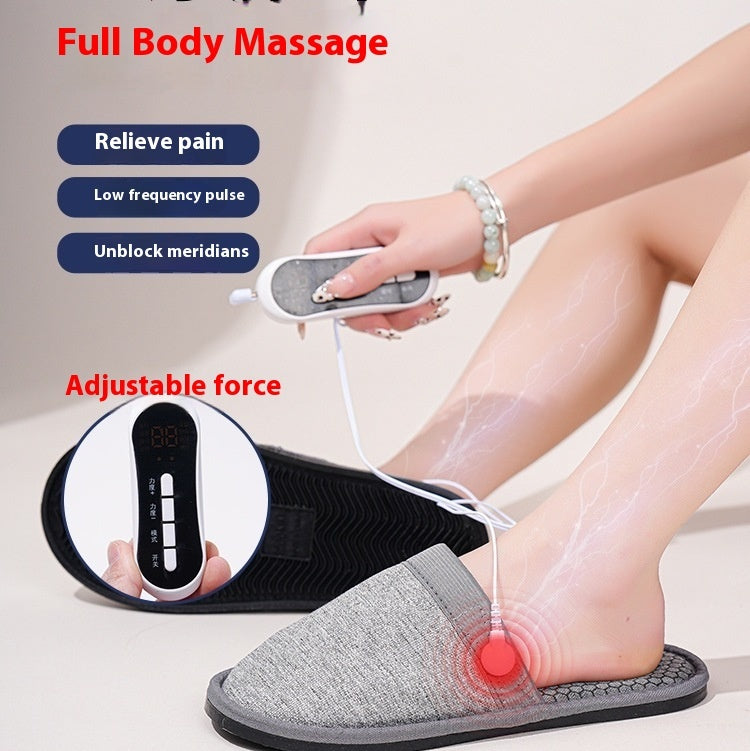 Massage Slippers Pulse Electrode Micro Current Physiotherapy Non-slip Slippers